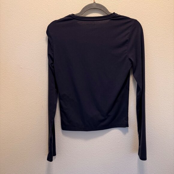 Athleta Women's Essence Twist Top Activewear Size S Yoga Workout‎ Thumbholes - Picture 6 of 11